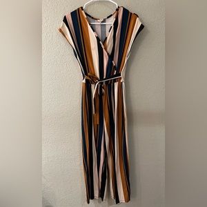 Caution to the Wind size S striped jumpsuit